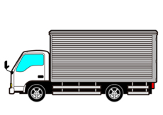 トラックのイラスト